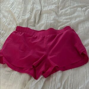 Asics Women's Fuchsia Athletic Shorts
